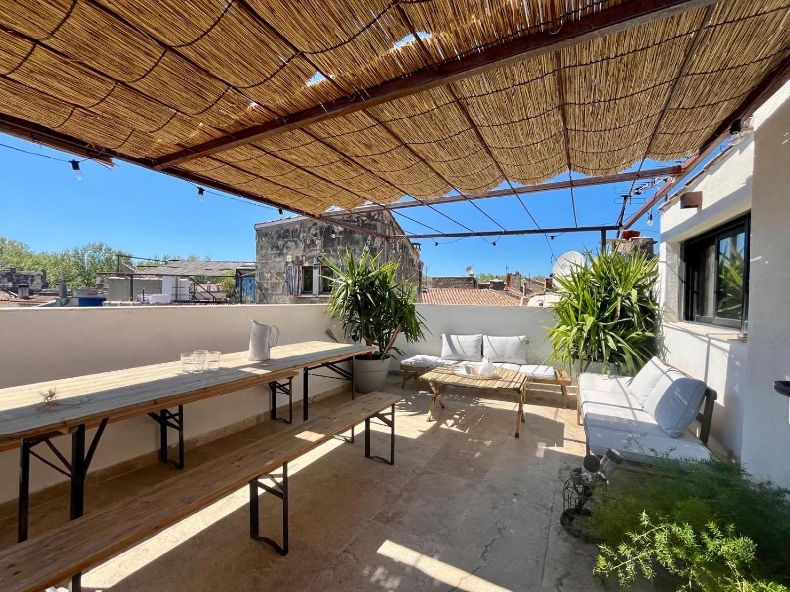 Maison Nomade, Clim - Terrasse Arles Buitenkant foto
